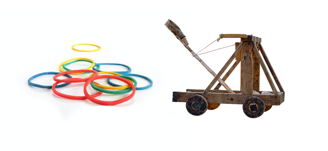 Change: From an Elastic Band to a Catapult Mindset